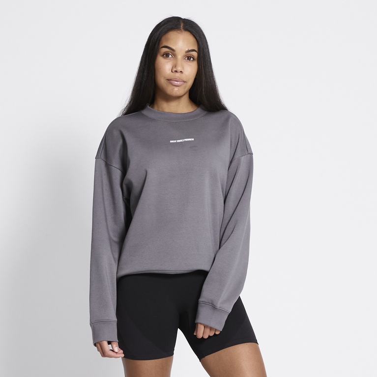 Heavy sweatshirt "Row Crew"